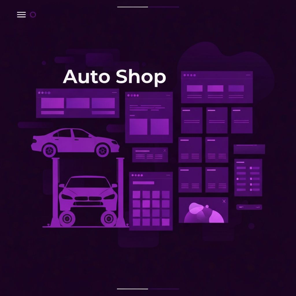 Auto Shop Web Design