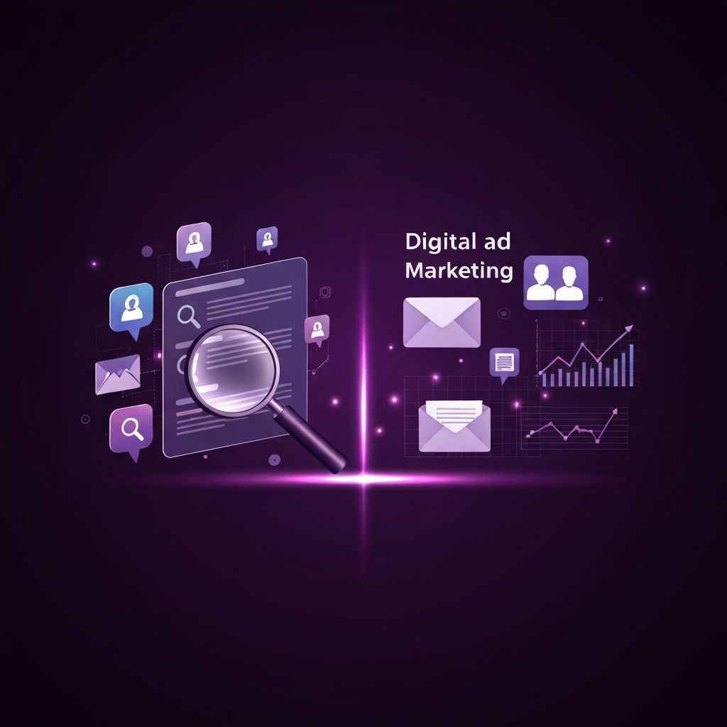 Difference Between SEO and Digital Marketing