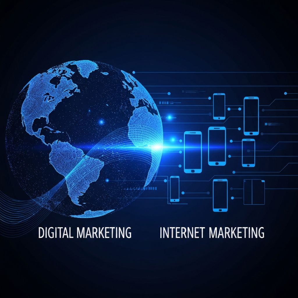Digital Marketing vs Internet Marketing