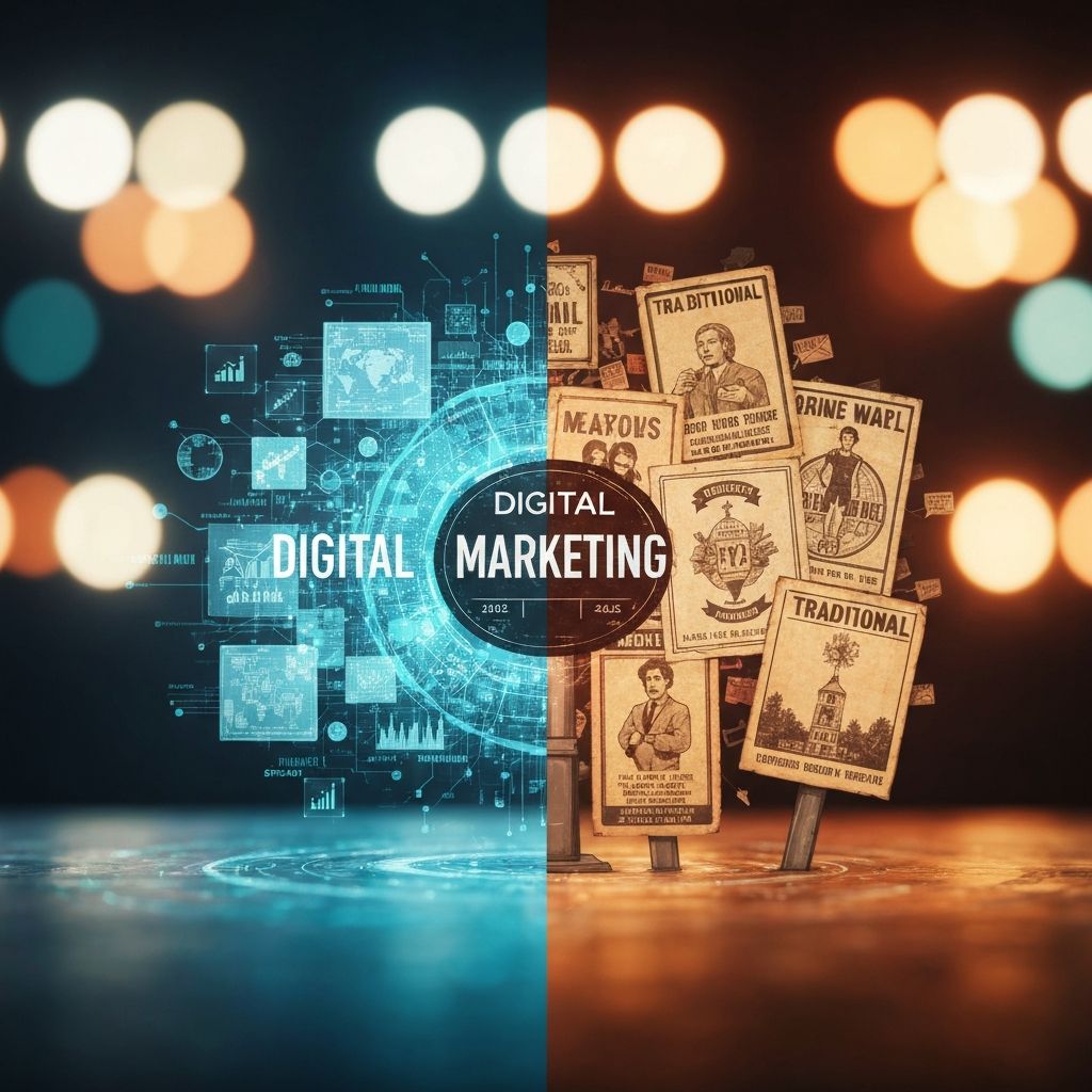 Digital Marketing vs Traditional Marketing