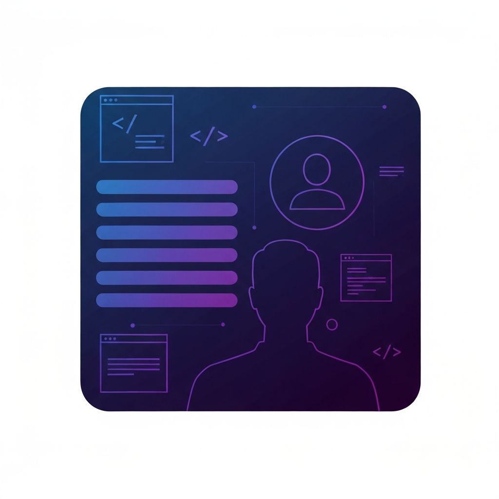 Web Developer CV