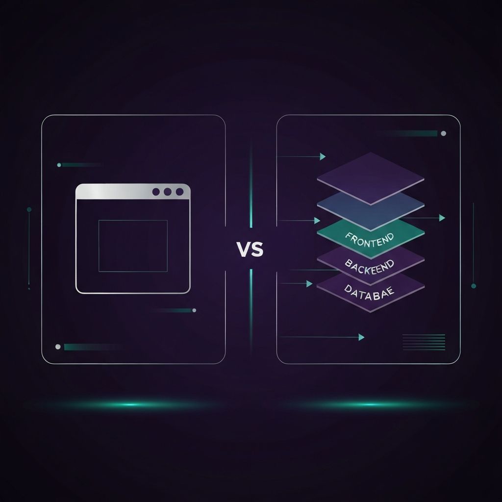 Web Developer vs Full Stack Developer