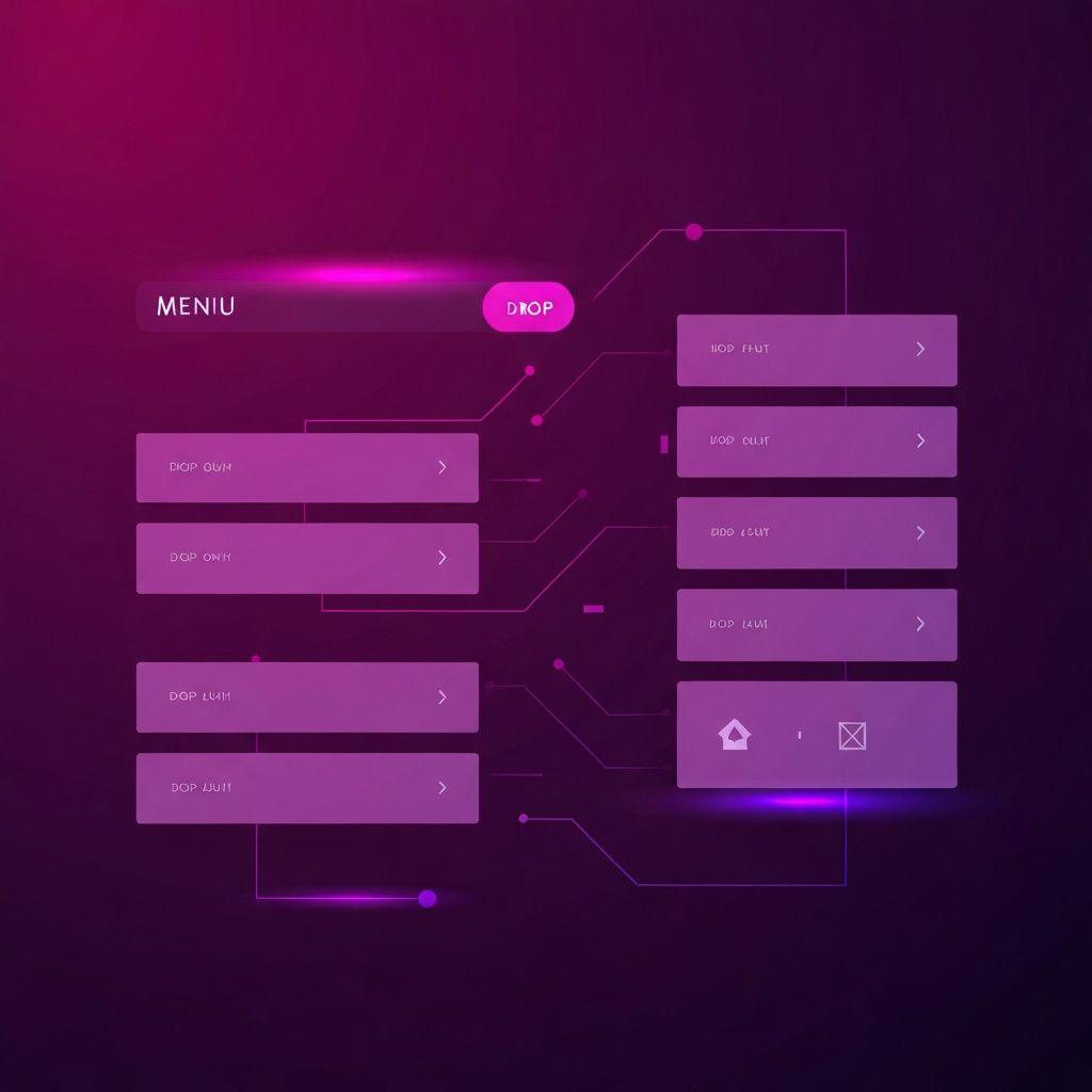 Web Page Menu Design