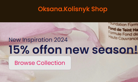 Oksana.Kolisnyk Shop